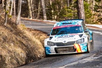 Miguel Díaz-Aboitiz-Diego Sanjuán (Skoda Fabia R5). Rally Monte-Carlo